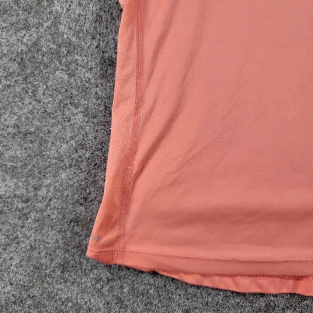 Nike Running Dri-Fit Racerback Tank Top Womens S Coral Lightweight Activewear
